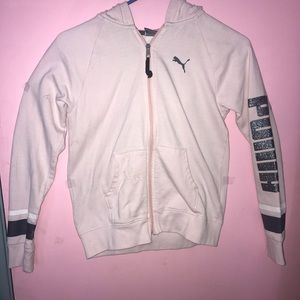 PINK PUMA SWEATSHIRT